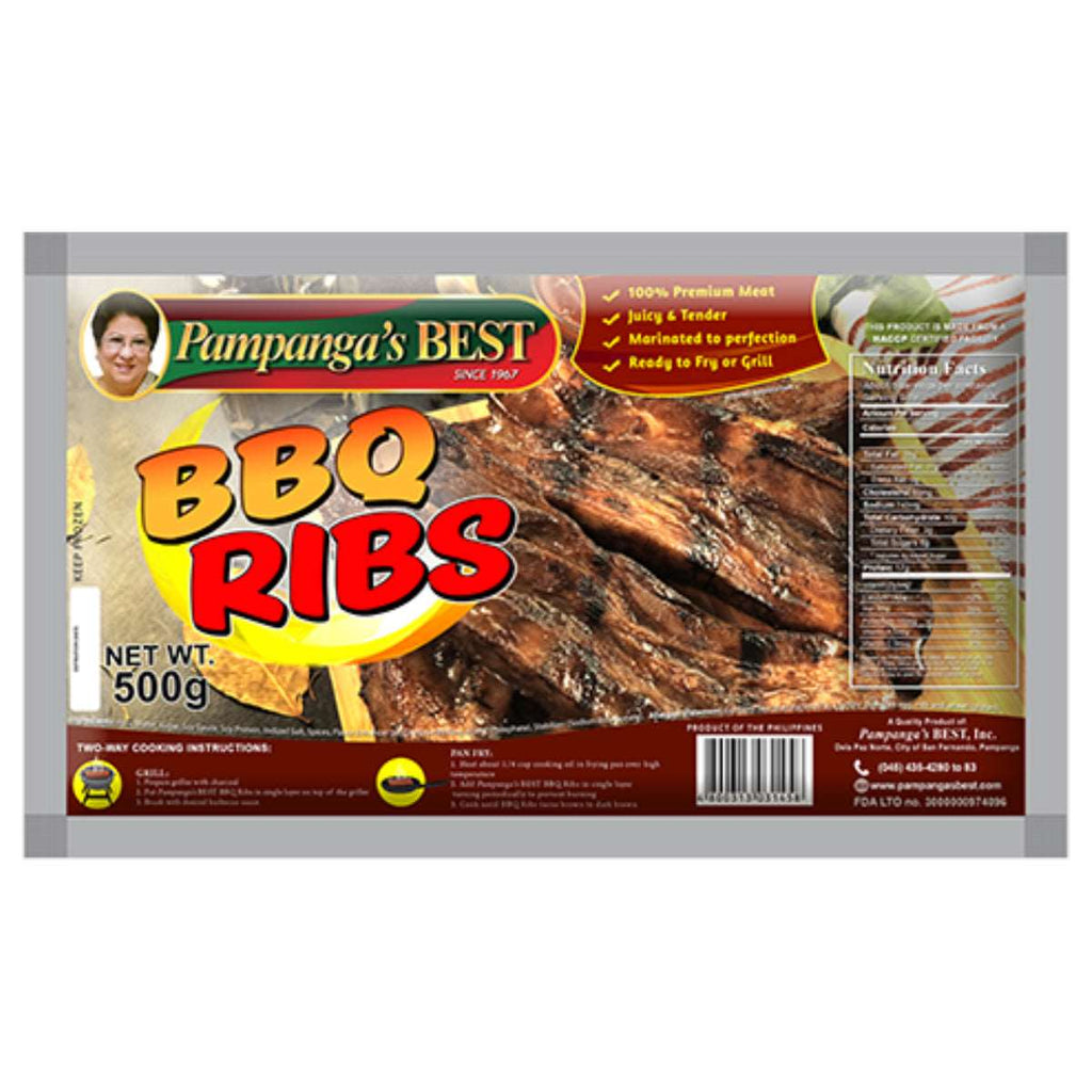 Pampangas Best Pork Bbq Ribs 500G